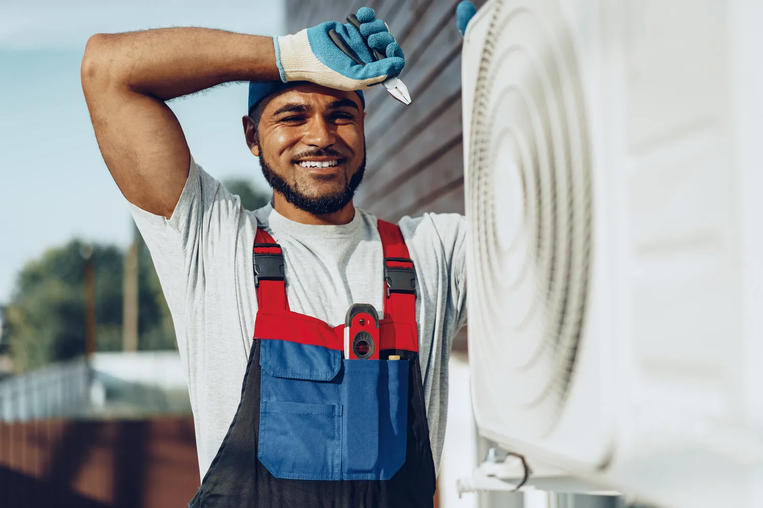 Same-day AC repair — even in peak August heat